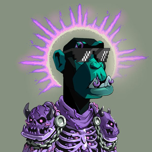 PrimOrc sample — a Primate in orc armor